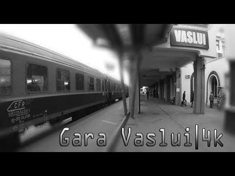 Gara din Vaslui filmare 4k| Vaslui train station in 4k resolution