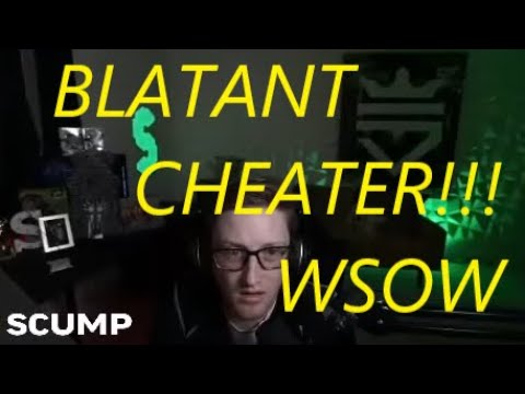 Optic Scump Cheating His Way To WSOW Solo Victory!!!