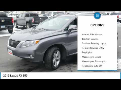 2012 Lexus RX 350  Rogers, Blaine, Minneapolis, St Paul, MN B9520