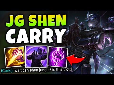 My team doubted my TP shen jungle pick... then I carried them!