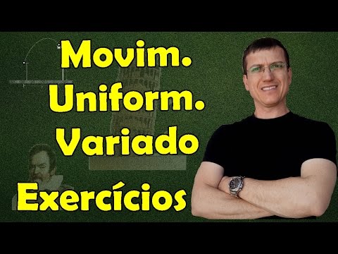 Uniformly Varied Motion II - Kinematics - Class 8 - SOLVED EXERCISE - Prof. Marcelo Boaro