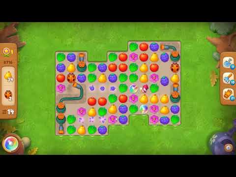 GardenScapes level 8716 🌱 Playrix HD 👋😘✌️