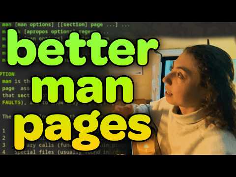 Improve man pages with syntax highlighting & more
