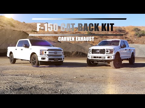 Carven Exhaust Ford F-150 2.7L, 3.5L & 5.0L Complete Cat-Back Kit