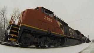 preview picture of video 'CN 2190 East, GoPro Capture with Slow Motion on 2-8-2013'
