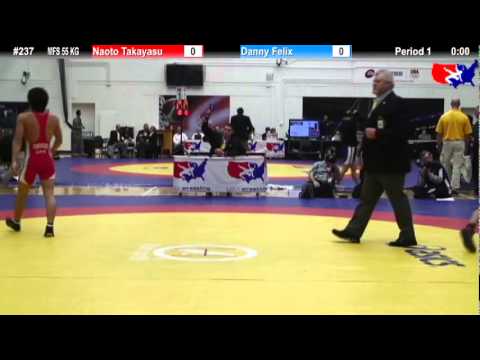 Schultz MFS 55 KG Champ. Round 1: Naoto Takayasu (Japan) vs. Danny Felix (Unattached)
