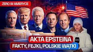AKTA EPSTEINA: TRUMP POZYWA, FIBAK TŁUMACZY, MUSK CHCE UJAWNIENIA NAGRAŃ