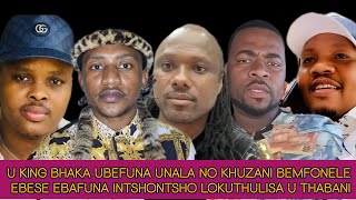 Download lagu ‼️ u King Bhaka uyena ongcolile u Nala no Khuzani, wavika ngo Mzimbo'khalimali waba umhlabelo ‼️ mp3