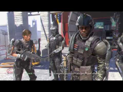 NEW Objective Escape the Atlas building #advancedwarfare #callofduty