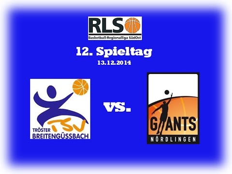 13.12.2014 TSV Tröster Breitengüßbach - Giants