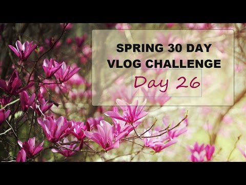 Spring 30 day VLOG challenge: day 26- got, work & stuff