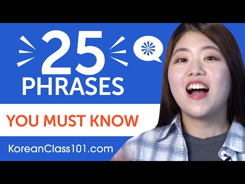 25 Phrases Every Korean Intermediate Learner Must-Know