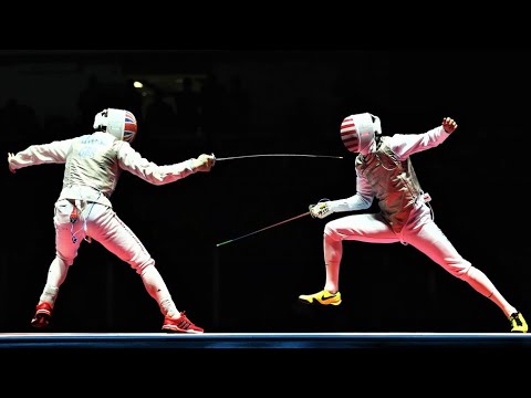 Kruse vs Massialas Rio Semi-Final: Men's Individual Foil Fencing