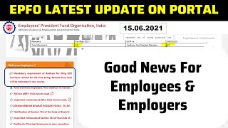 EPFO Latest Good news | Now we can file ECR without aadhaar seeded