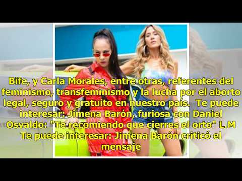 "Se quema", la canción feminista de Jimena Barón y Miss Bolivia