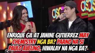 Enrique Gil kinilig sa ganda ni Janine Gutierrez -Fans kinilig din dahil may chemistry