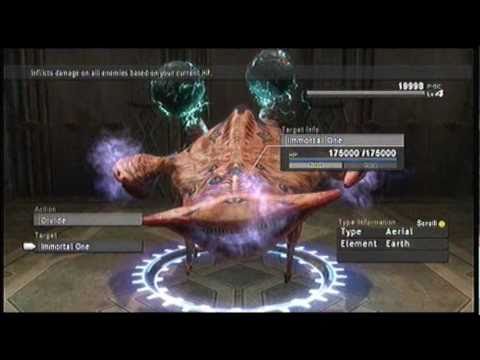 Lost Odyssey Backyard: "The Immortal" - 3 Stars (Full Battle)