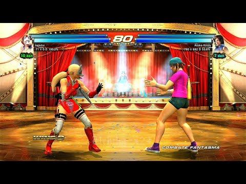 211_1 Kunimitsu y Yoshimitsu vs Asuka y Jun Ryona - Tekken Tag 2 ( Anakin-x24 ) PS3 OffLine v1