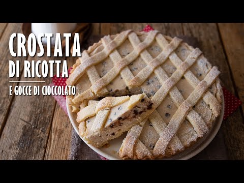 CROSTATA DI RICOTTA con GOCCE DI CIOCCOLATO fatta in casa | Marianna Pascarella