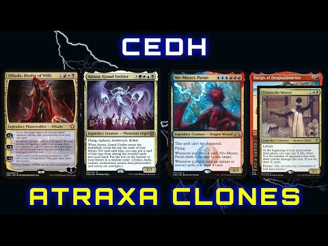 Atraxa vs Niv-Mizzet vs Dihada vs Tymna/Dargo | CEDH Gameplay | Clone FTW