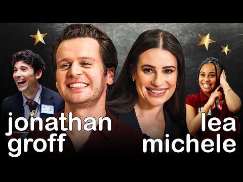 Broadway Icons Lea Michele and Jonathan Groff Take Over a School Talent Show