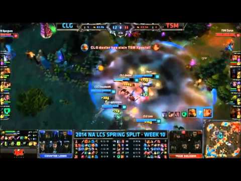 CLG vs TSM - Highlights - NA LCS - Week 10