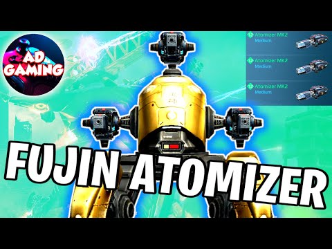 [WR] 💥 FUJIN With ATOMIZER Reaching GODLIKE On Champion League | War Robots Mk2 Maxed Gameplay