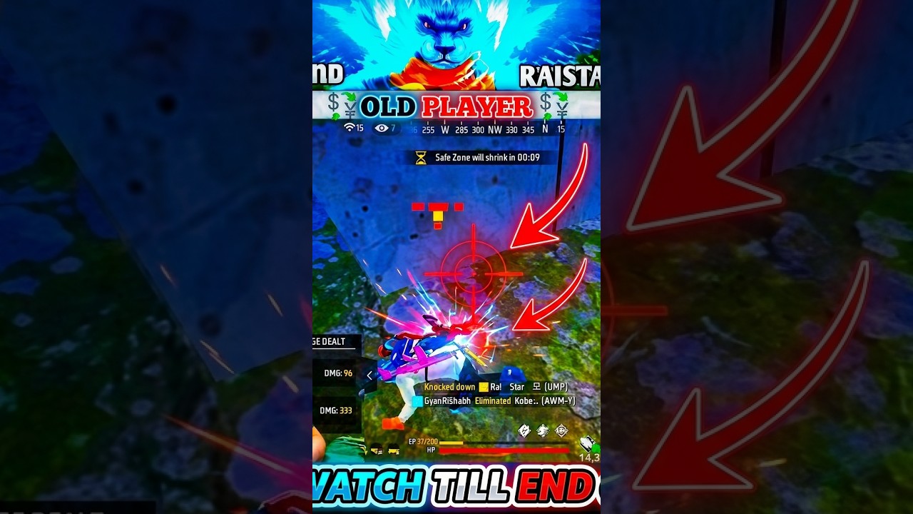 1vs4🤯Raistar World Best Player 😱 | Raistar Jod or Wot #gyangaming #raistar  @RaiStar  @kingashu12⁩