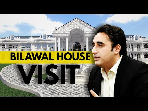BILAWAL BHUTTO ZARDARI HOUSE TOUR | Bilawal house visit | Bahria town property | Politician house