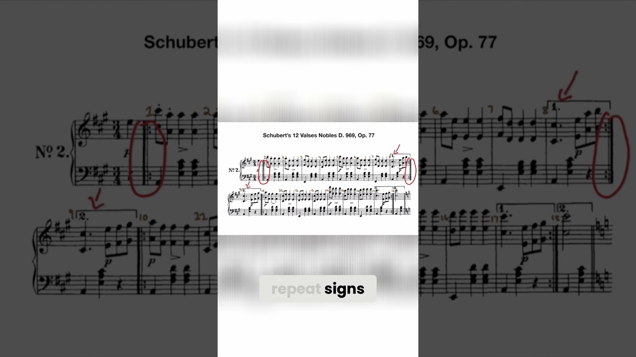 Music Theory: First & Second Endings Explained
