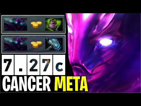 CANCER META 7.27c..!! Urn + Meteor Hammer Build Hard Carry Spectre 7.27 | Dota 2