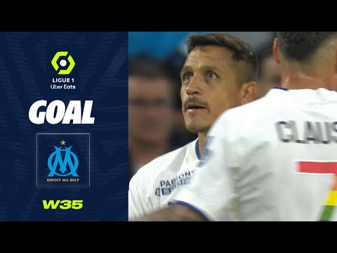 Goal Alexis-Alejandro SANCHEZ SANCHEZ (34' - OM) OLYMPIQUE DE MARSEILLE - ANGERS SCO (3-1) 22/23