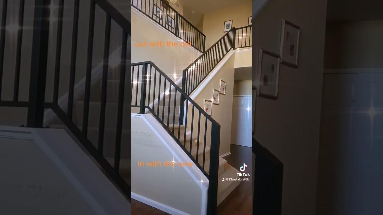 #stair #railing #homeimprovement #design #homeremodel #realestate #homerenovation #ironrailing
