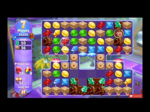 Wonka's World of Candy Level 543 NO BOOSTERS - A S GAMING ✔