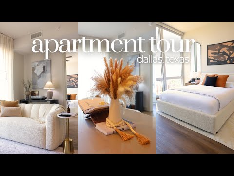 APARTMENT TOUR | Cozy, modern, luxe, neutral | Affordable pieces linked