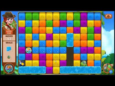 Lost Island Blast Adventure Level 645 - NO BOOSTERS 🏝️ | SKILLGAMING ✔️