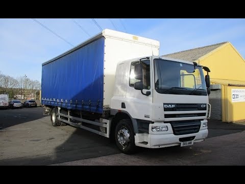 DX11 AAN  - 2011 (11) DAF CF65 260 18t Curtainsider