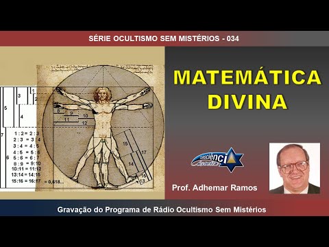 034 MATEMÁTICA DIVINA - Prof. Adhemar Ramos