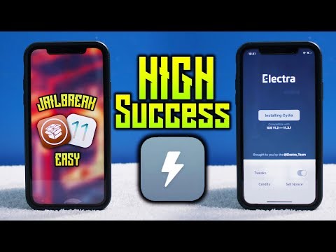 How To Jailbreak iOS 11.2 -11.4.1 with Electra! (HIGH Success Rate)