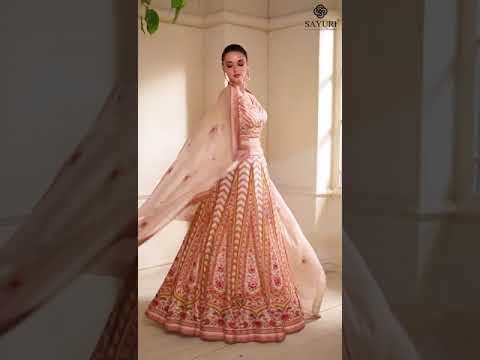 Sayuri Rangoli Premium Silk Wholesale Designer Lehenga Catalog – product video thumbnail