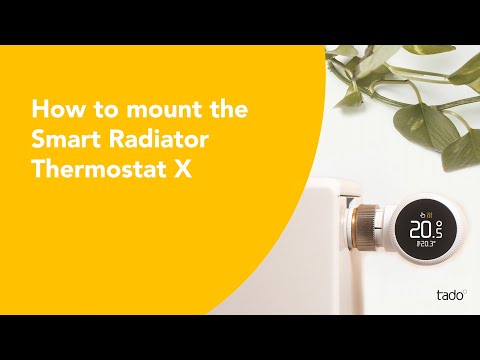 How to mount the tado° Smart Radiator Thermostat X