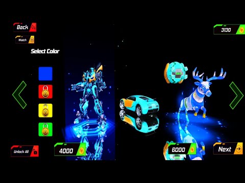 Flying Jet Robot War Transform * Android Gameplay