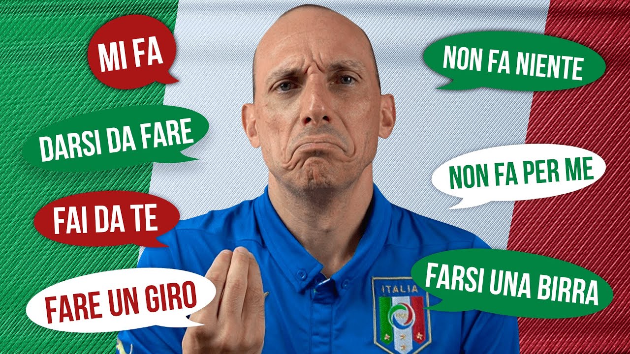 FRASES ITALIANAS DO DIA A DIA COM O VERBO "FARE" PARA FALAR COMO UM NATIVO I Vou Aprender Italiano