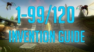 Runescape 3 - 1-99/120 Invention guide