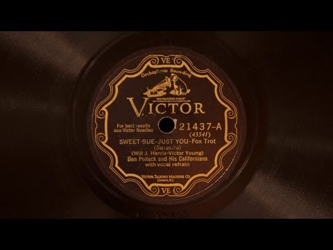 Sweet Sue - Just You • Ben Pollack and His Californians (Victrola Credenza)