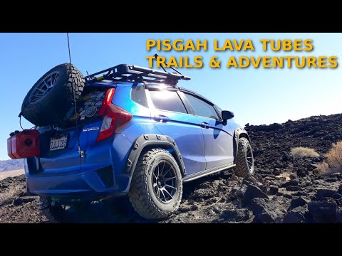 PISGAH Lava Tubes Trail & Adventure - Honda Fit Jazz Southern California Off Road Trail