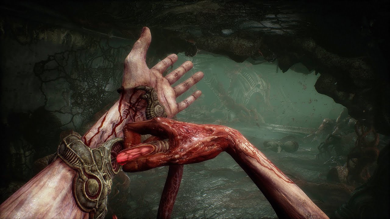 Scorn â€“ Prologue Gameplay Walkthrough - YouTube