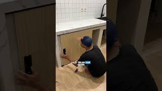Download lagu TUTORIAL ON INSTALLING A KITCHEN UNDERWALL COVER USING PVC #videoshort mp3