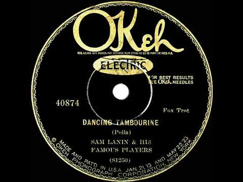 1927 Sam Lanin - Dancing Tambourine