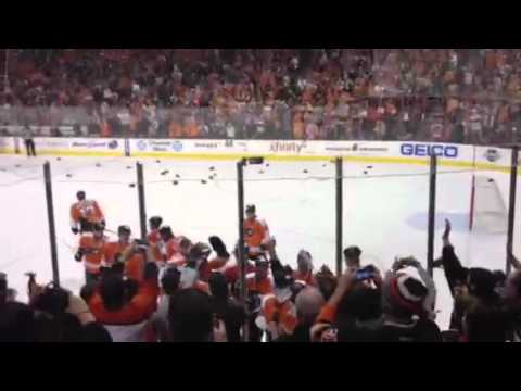 Danny Briere GW Hat Trick Goal 1/7/12